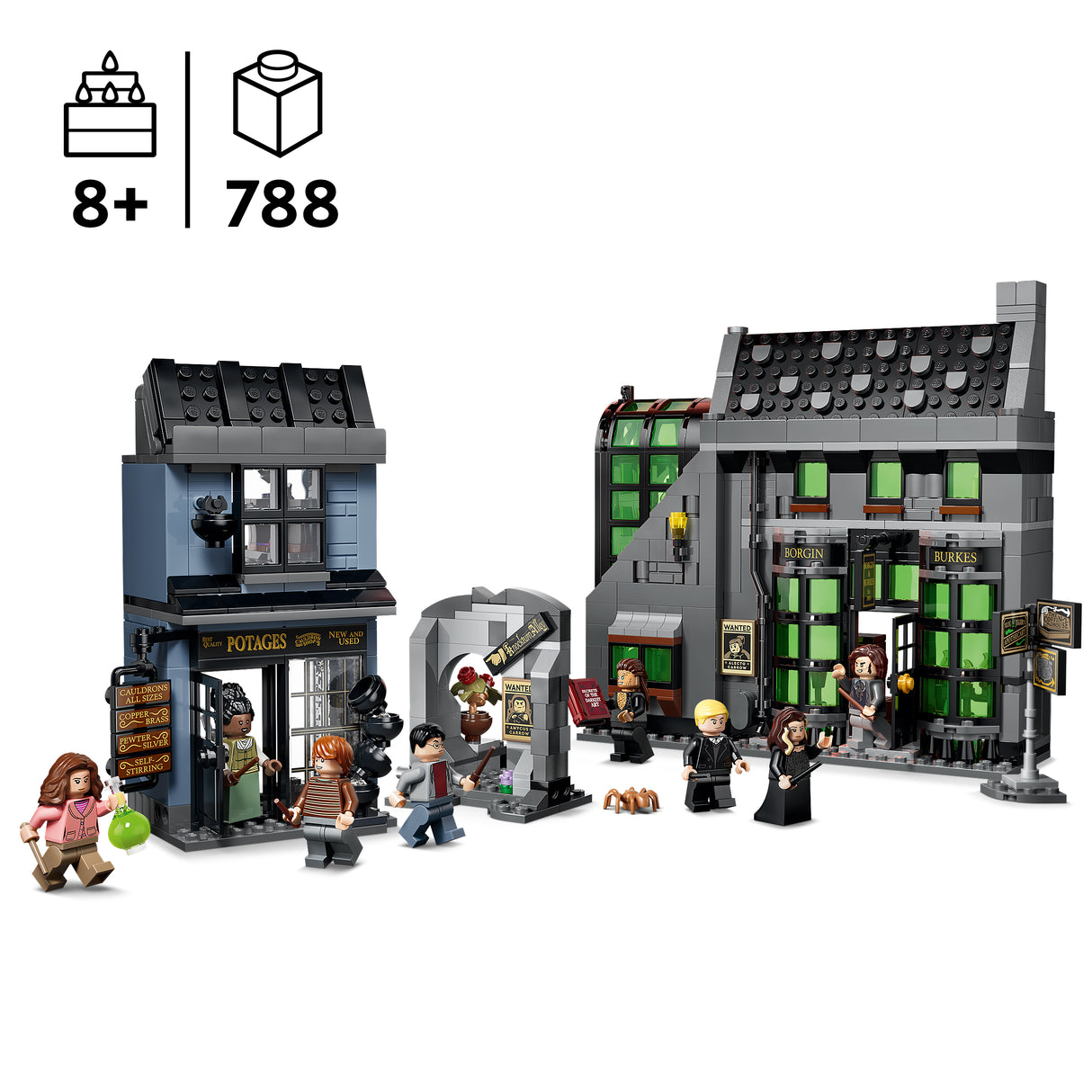 LEGO Harry Potter Knockturni allee võlupoed 76471L
