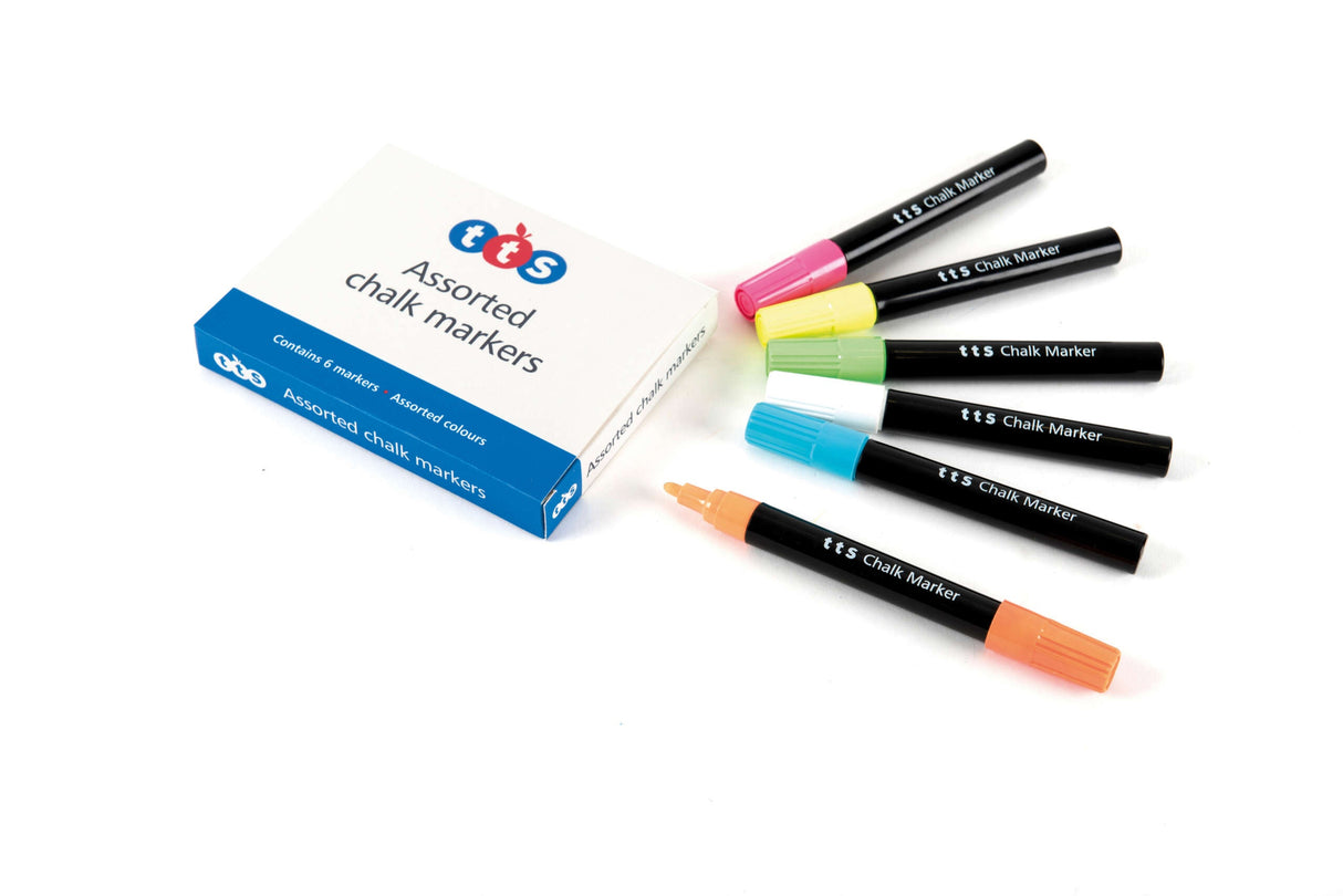 TTS A4 helendav joonistus- ja kirjutusalus ja 6 markerit SD10522B