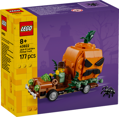 LEGO Iconic Jack-O'-Lantern pikapauto 40822L