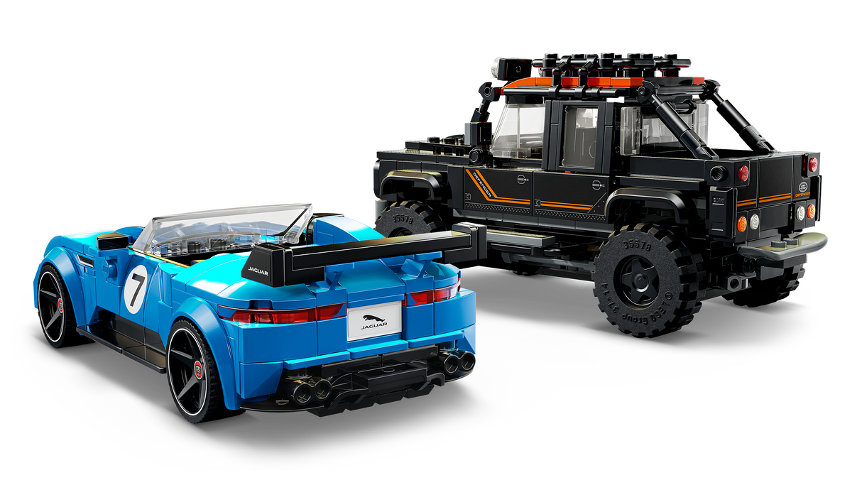 LEGO Speed Champions Jaguar Project 7 ja Land Rover Defender 77264L