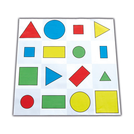 TTS Bee-Bot kujundite ja värvidega matt IT00854B