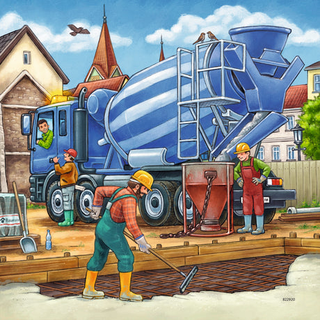Ravensburger pusle 3x49 tk: Masinad
 092260V