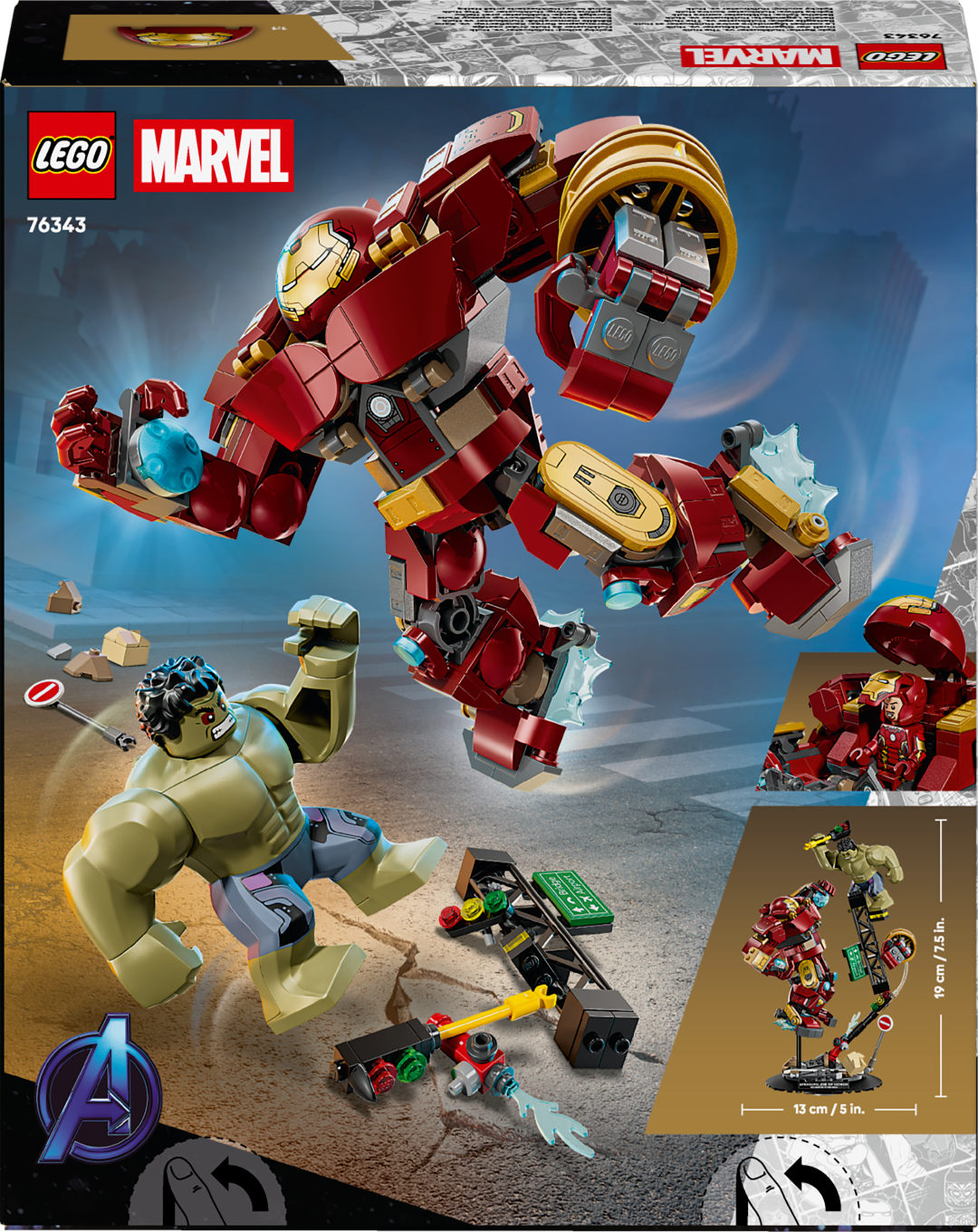 LEGO Super Heroes Eepiline lahing: Hulkbuster vs. The Hulk 76343L