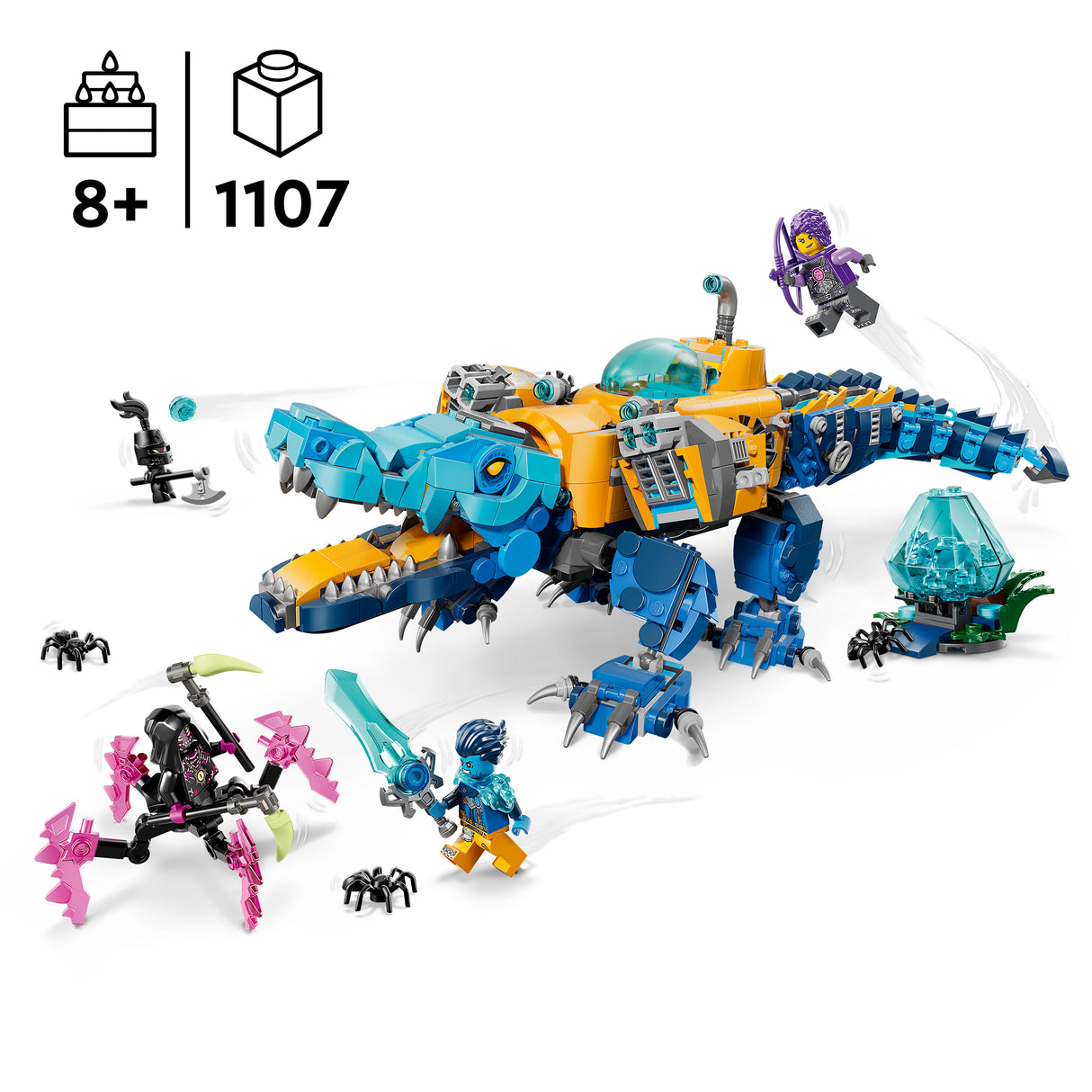 LEGO DREAMZzz Krokodilli allveelaev 71512L