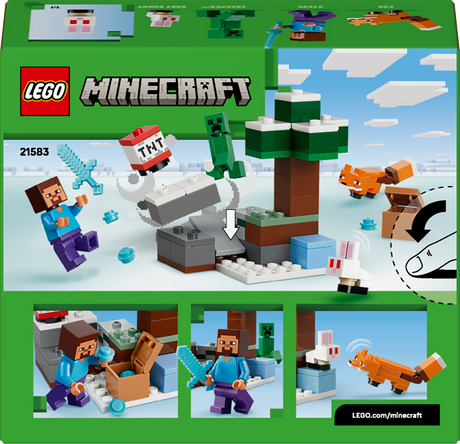 LEGO Minecraft Steve'i seiklus taigas 21583L