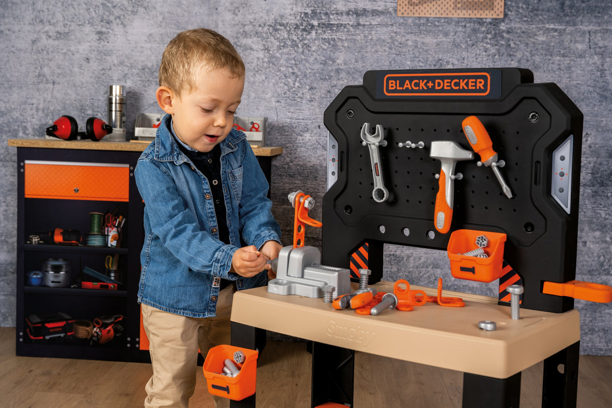 Smoby B&D Bricolo töölaud 78 tk 360739S