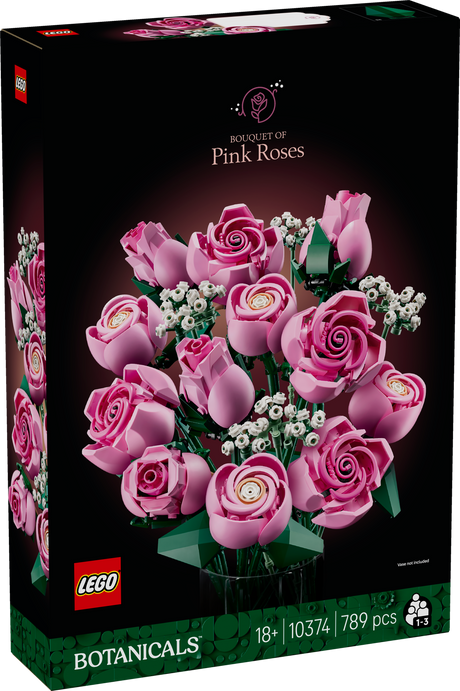 LEGO Botanical roosa roosikimp 10374L