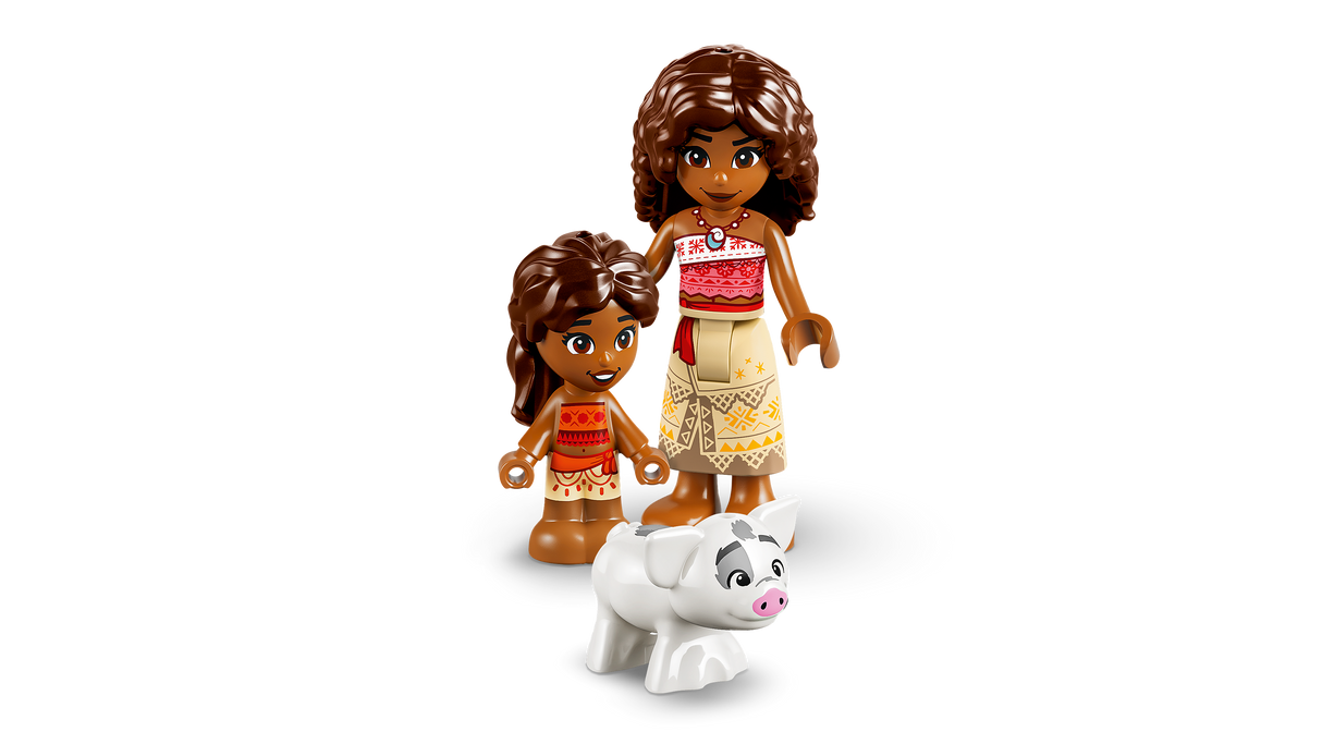 LEGO Disney Vaiana Külamaja ja paat 43282L