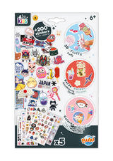 Buki kleebiste komplekt - manga FK021I