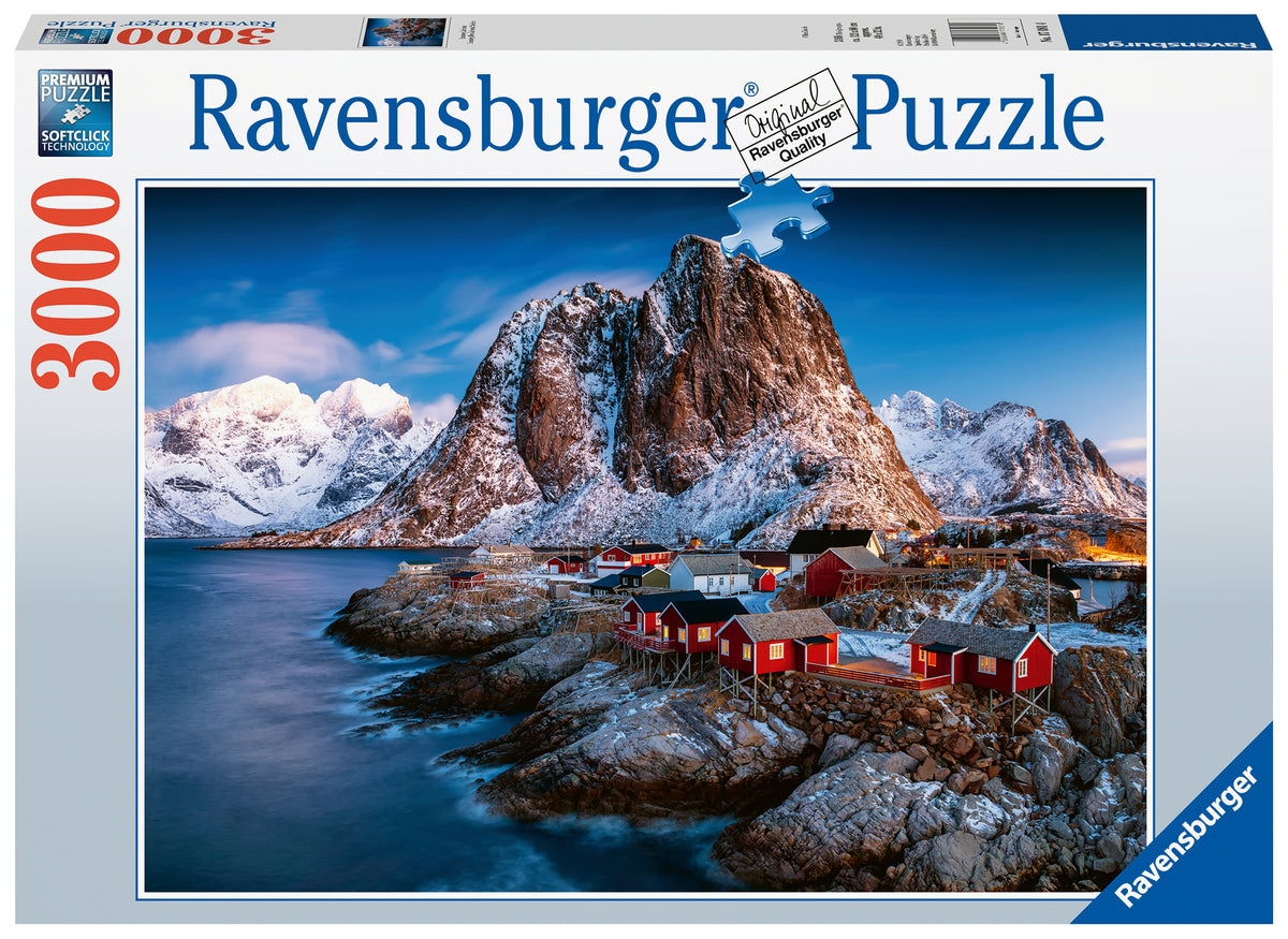 Ravensburger Pusle 3000 tk Lofoten, Norra 170814V