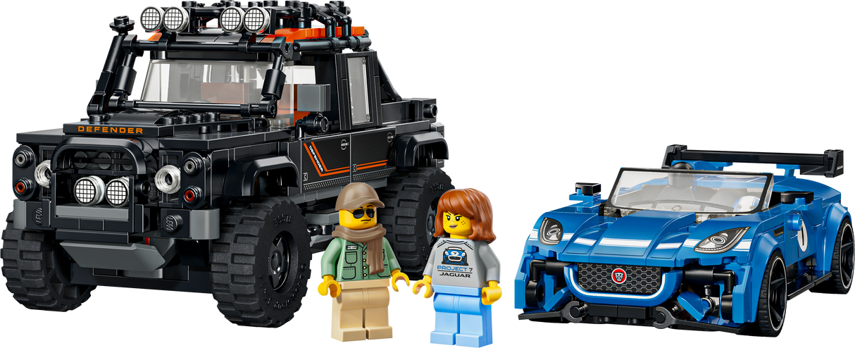 LEGO Speed Champions Jaguar Project 7 ja Land Rover Defender 77264L