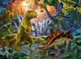 Ravensburger pusle  100 tk Dinosaurus Oasis 128884V