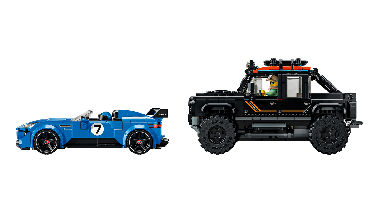 LEGO Speed Champions Jaguar Project 7 ja Land Rover Defender 77264L