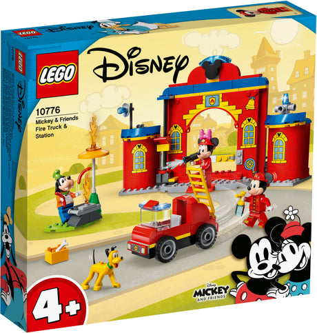 LEGO Disney Miki ja sõbrad – Miki ja sõprade tuletõrjedepoo ja -auto 10776L