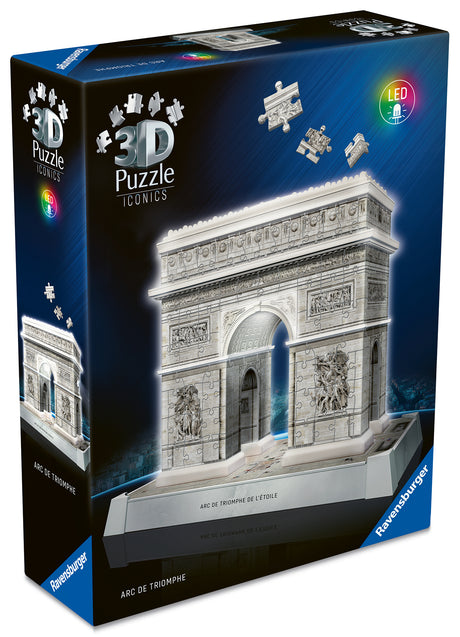 Ravensburger 3D pusle LED valgusega: Triumfikaar 12008029V
