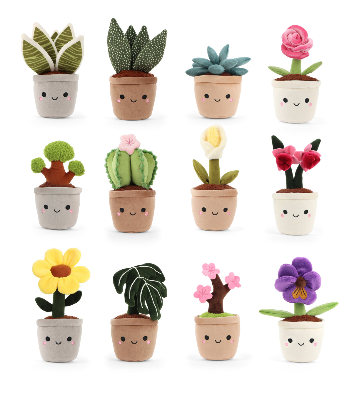 Keel Toys Keeleco Botanical taimed, 14 cm - 12 erinevat SE4950K