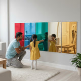 TTS vikerkaare seinapeegel - roheline EY06768B