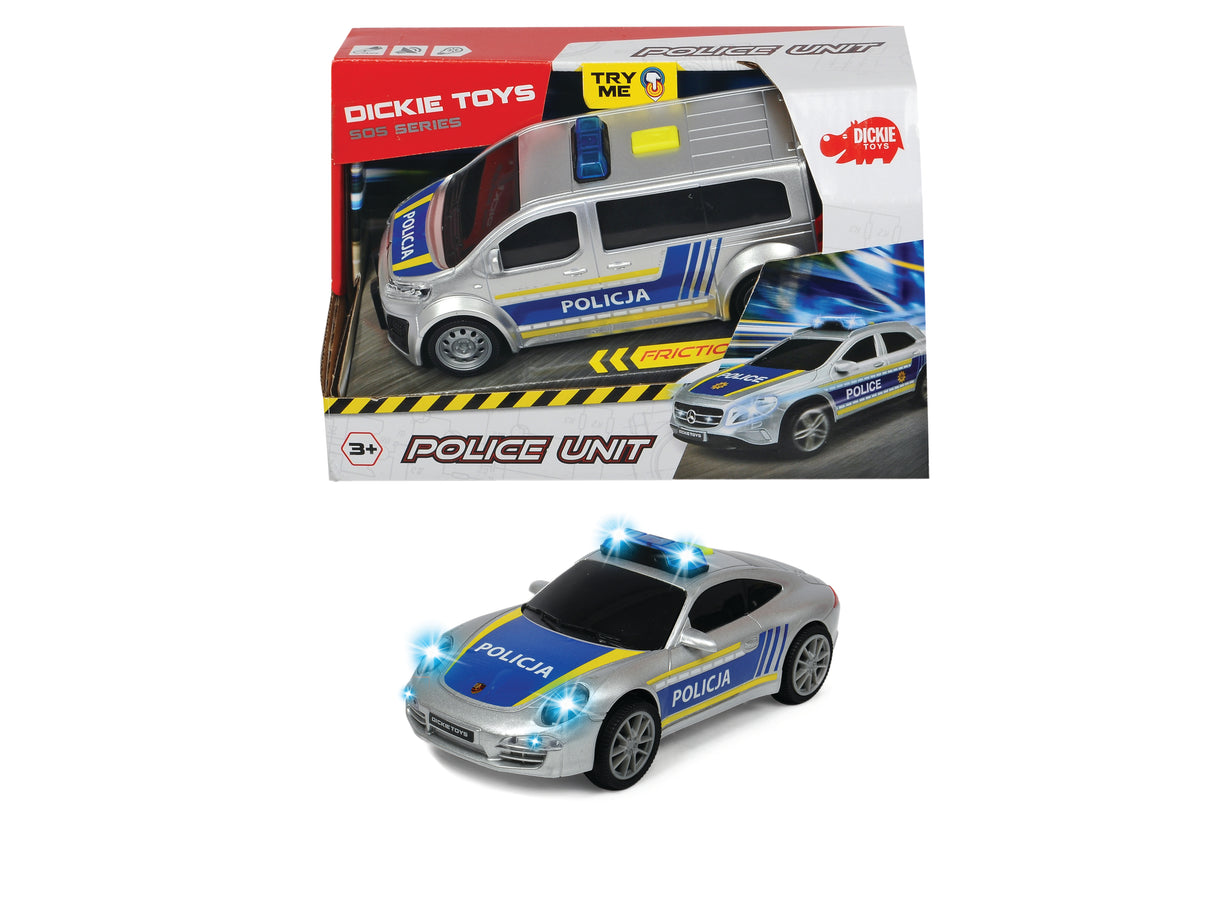 Dickie Toys  politseiüksus 2 erinevat 203712014B