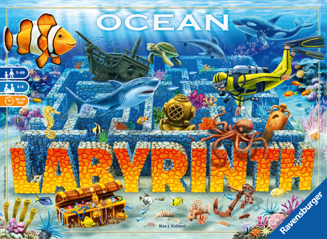 Ravensburger lauamäng: Labürint ookean 26652U