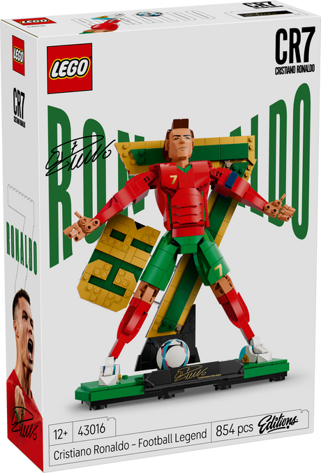 LEGO Editions Cristiano Ronaldo – jalgpallilegend 43016L