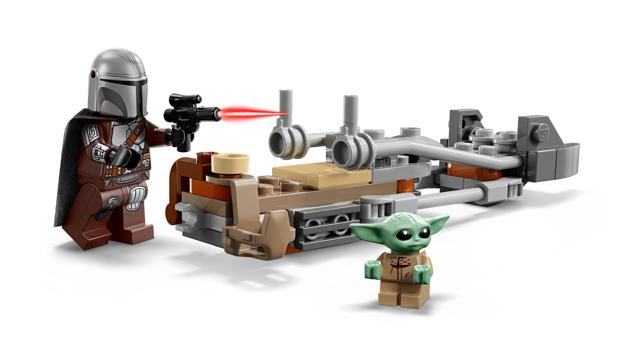 LEGO Star Wars Mandalorian ja Grogu Speeder Bike 75436L