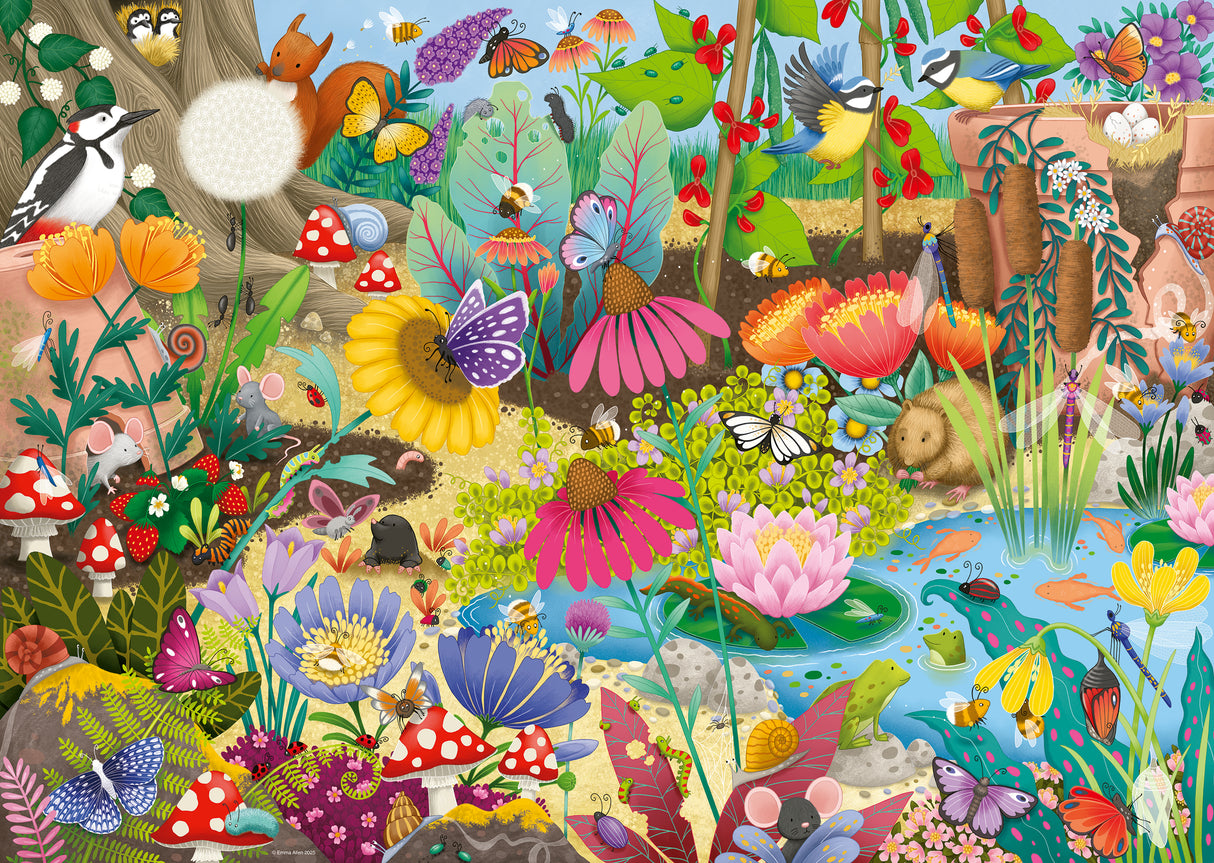 Ravensburger pusle 1000 tk: väike aed 12001456V