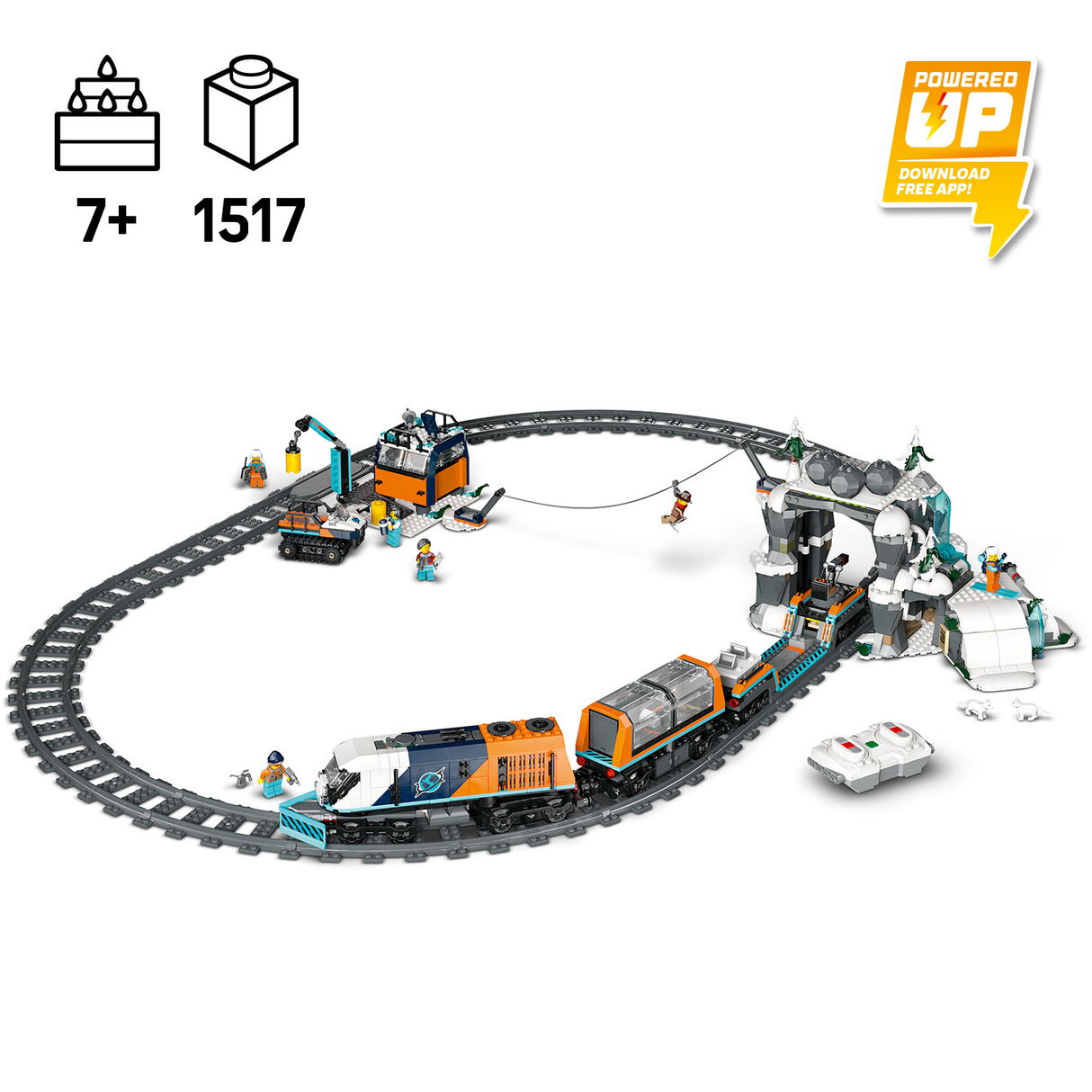 LEGO City Maadeavastajate arktika ekspressrong
 60470L
