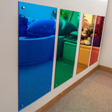 TTS vikerkaare seinapeegel - roheline EY06768B