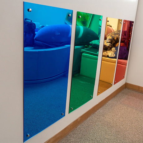 TTS vikerkaare seinapeegel - roheline EY06768B