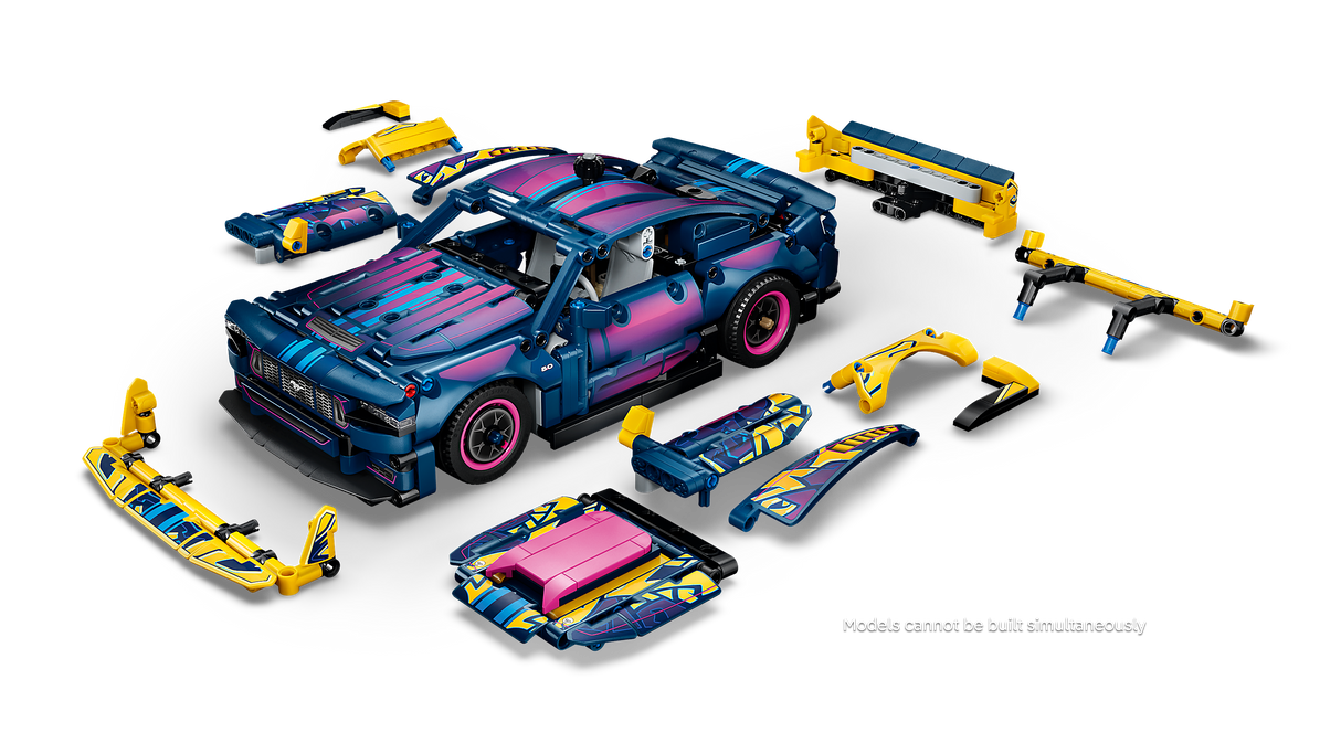 LEGO Technic Kohandatud garaaž Ford Mustang GT autole 42236L